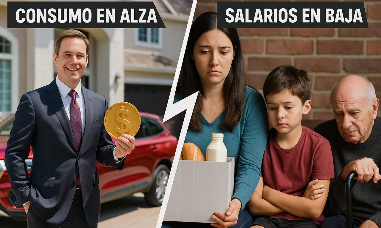 El país del consumo raro, la pizza desigual y el ajuste eterno