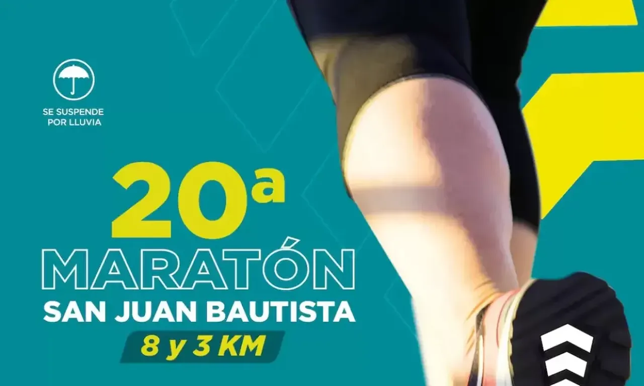 La Maratón San Juan Bautista cumple 20 años y regresa para deleitar a los cultores del running!