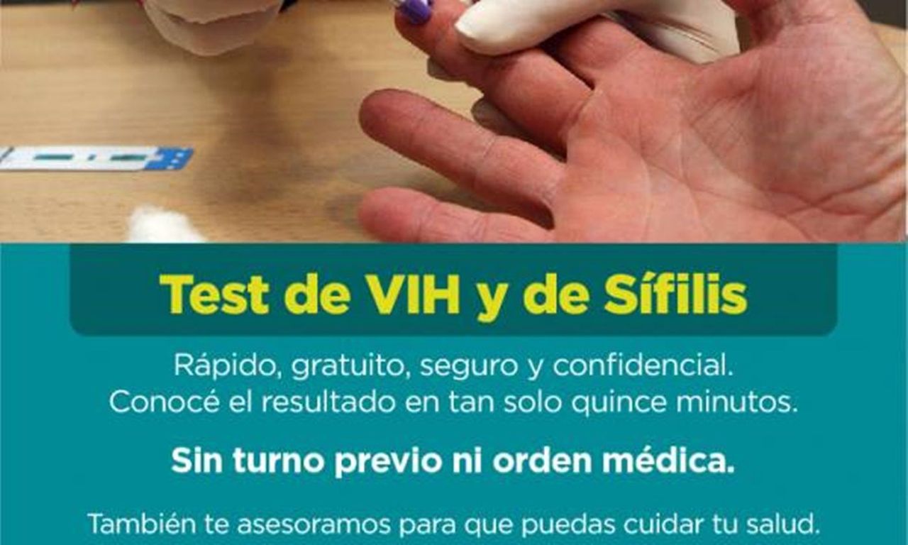 Nuevo centro de testeo de VIH y sifilis