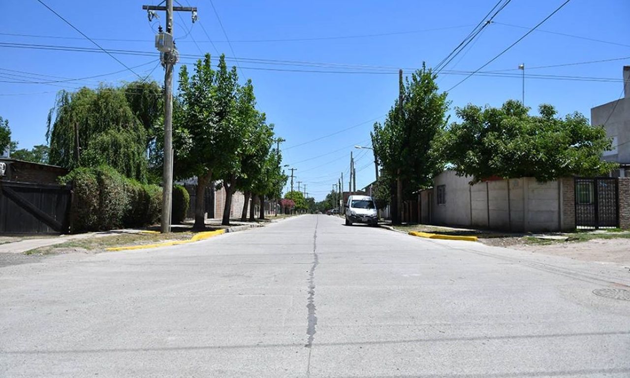 Santa Rosa: nuevo acceso pavimentado para mejorar la movilidad y accesibilidad