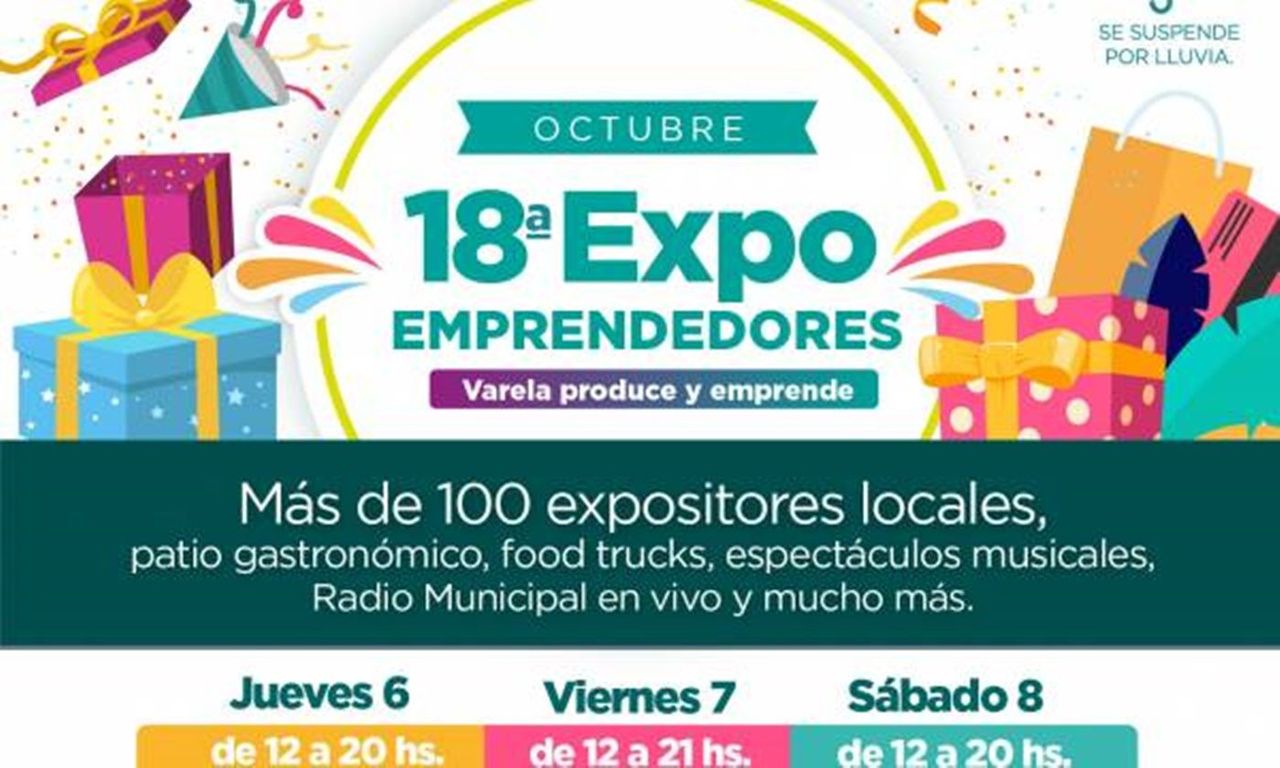 Disfrutá el próximo fin de semana largo en la Expo Emprendedores