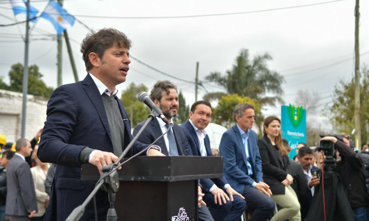 Inauguran Paso Bajo Nivel de Av. Bosques en Florencio Varela