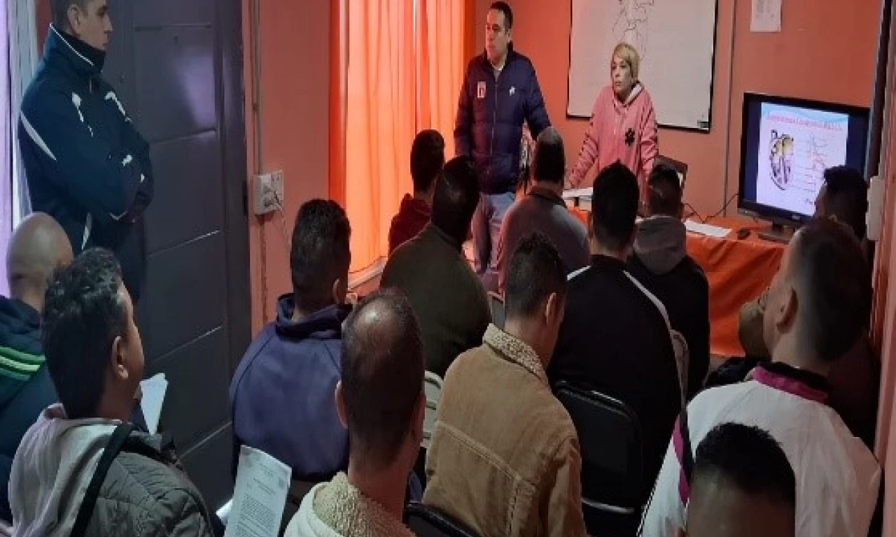 Inauguración del Curso de Técnico en Electrocardiograma en la Unidad N°24 de Florencio Varela: