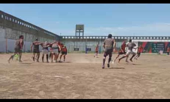 Rugby y reinserción social en la Unidad 24: Legionarios y Perinola XV se enfrentaron en un partido único