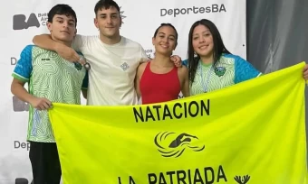 Varela brilló en la Federación de Natación: medallas de plata y bronce en las primeras fechas