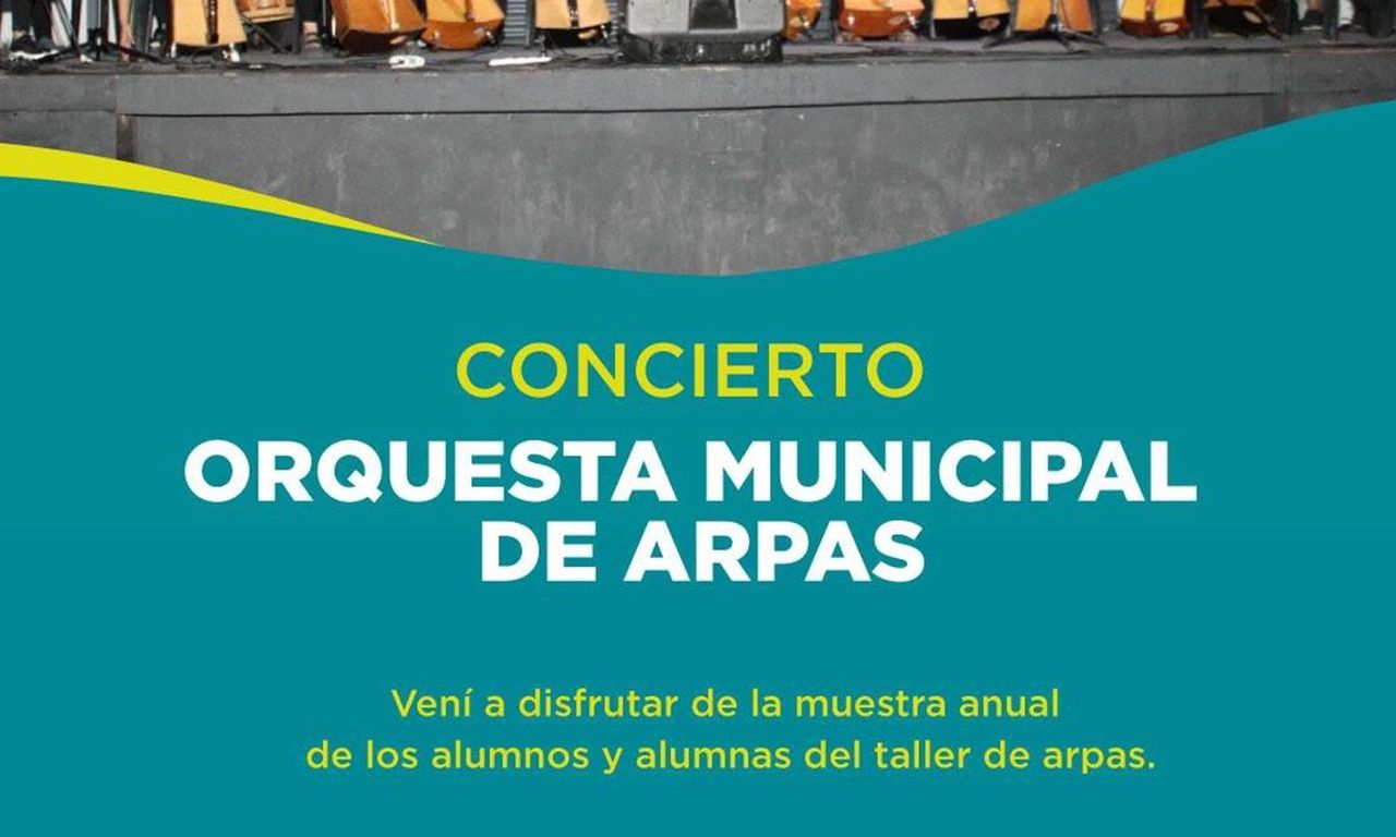 Muestra anual de la Orquesta de Arpas Municipal