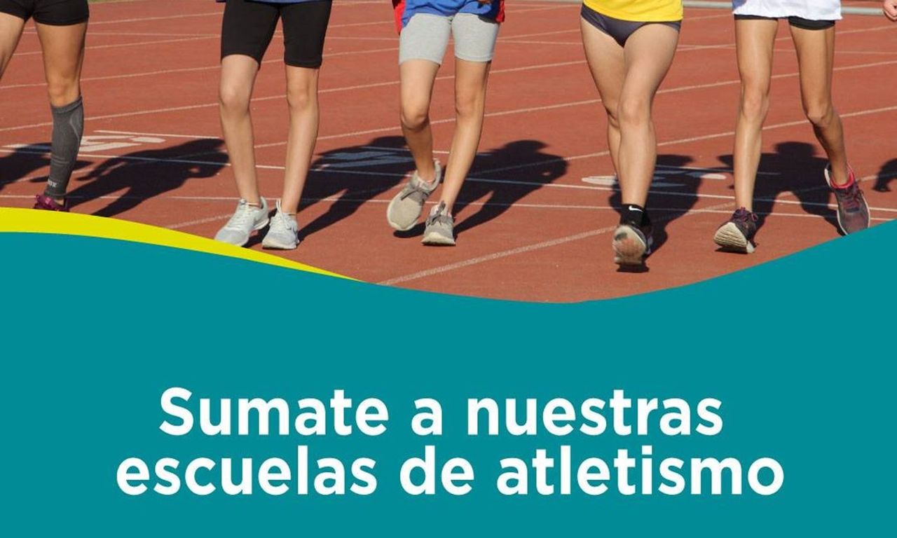 Sumate a las escuelas municipales de atletismo