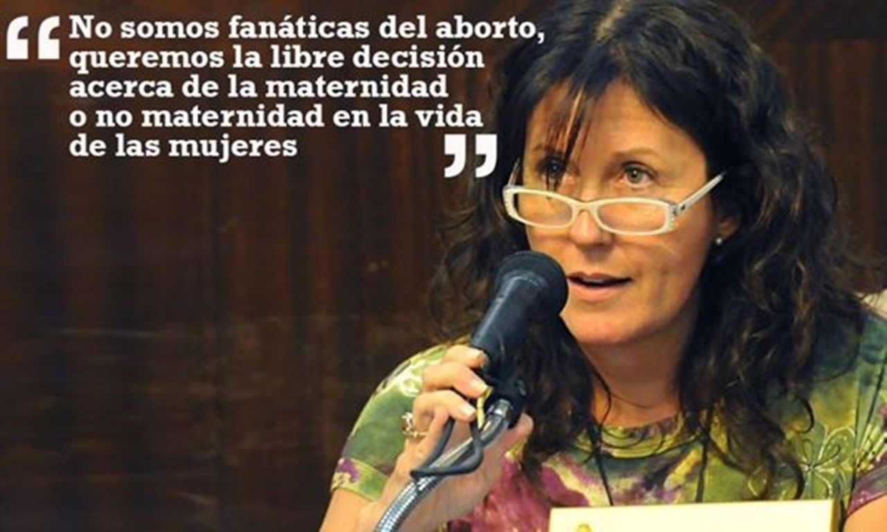 Cristina Fioramonti en un debate candente