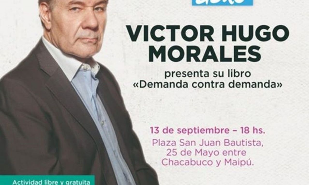 Victor Hugo Morales estará en la Feria del Libro de Fcio Varela
