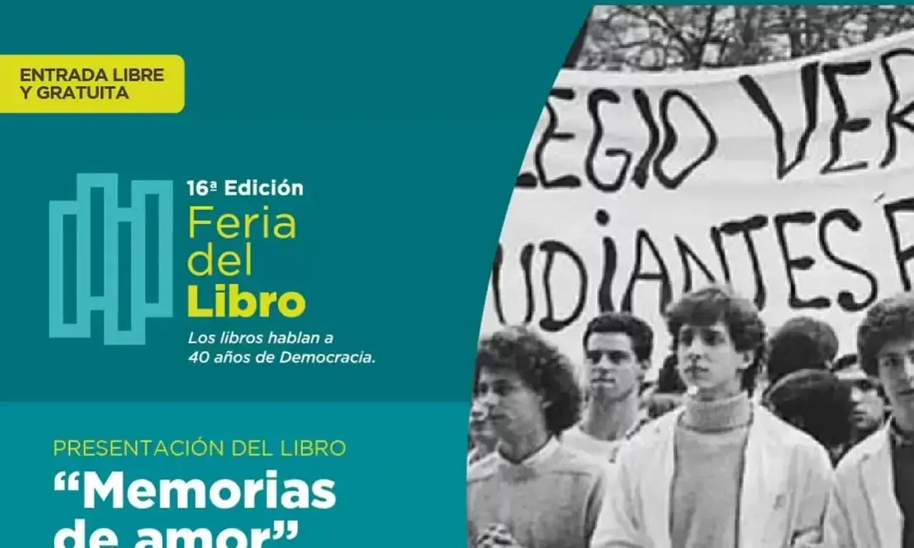 Pablo Díaz Presentará sus Memorias de Amor en la Feria del Libro de Florencio Varela