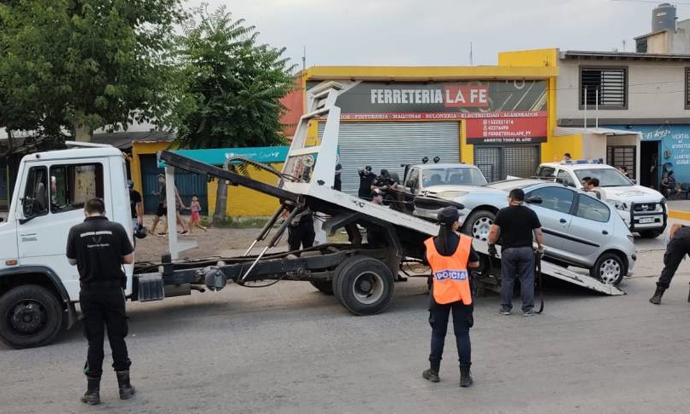 Móviles incautados y detenciones en operativos de control